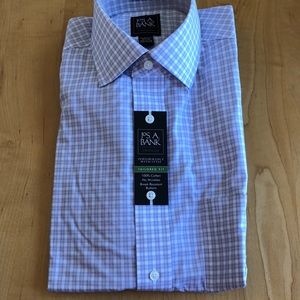 NWT Jos A Banks tailored fit dress shirt
